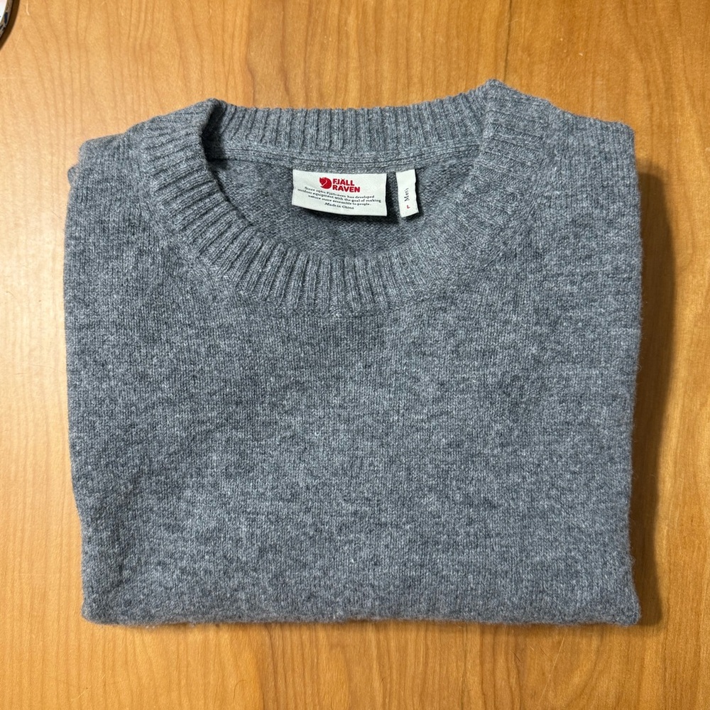 Fjallraven Ovik wool sweater